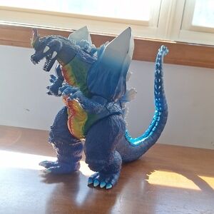 War Godzilla,Blue and Rainbow Monster Figure